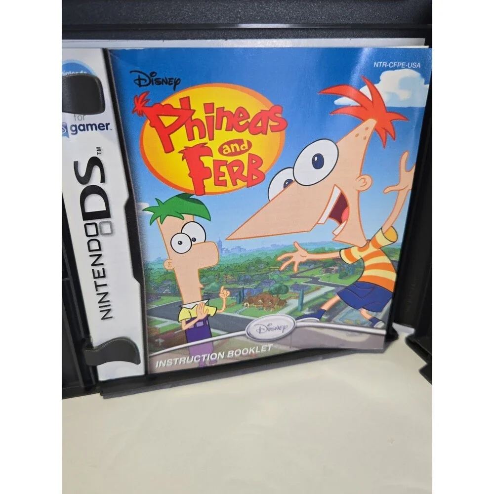 Phineas And Ferb Nintendo DS Game CIB Tested